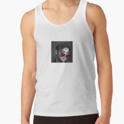 Joji Red Glasses Tank Top