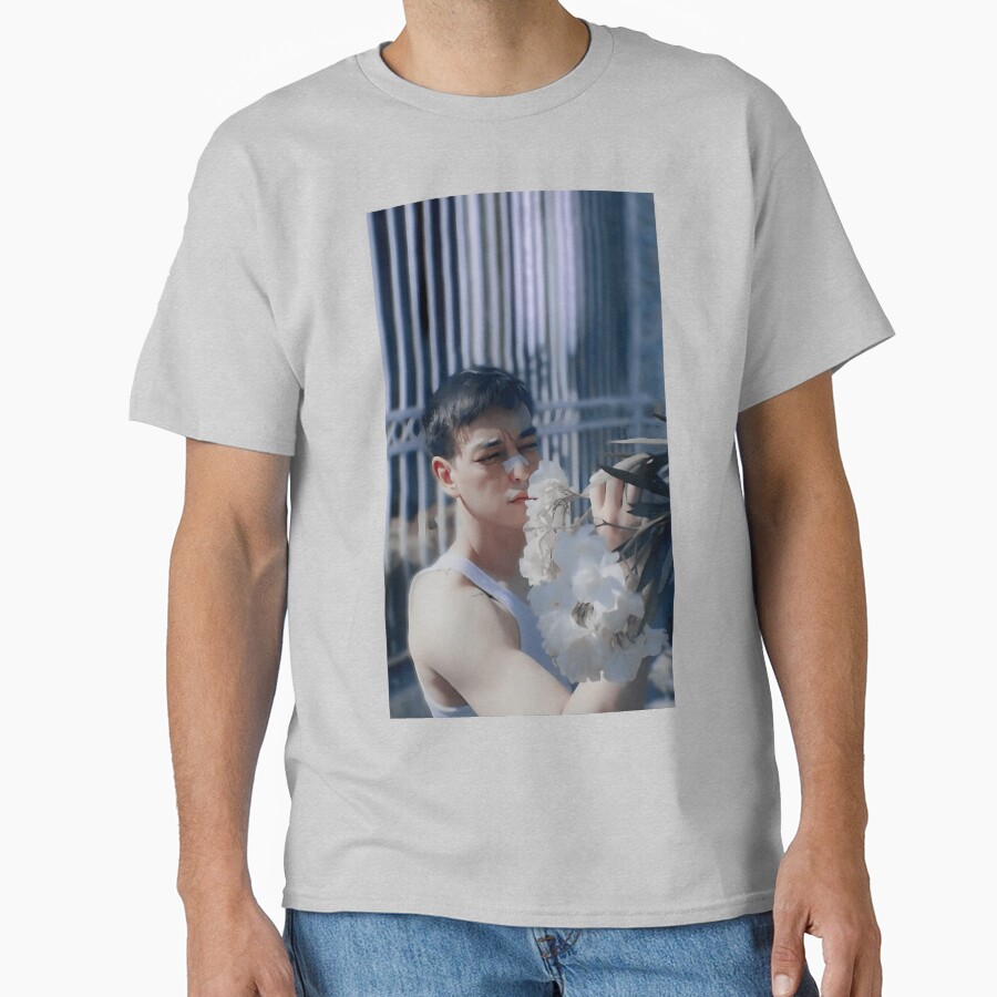 Joji White Flowers T-shirt - Image 3
