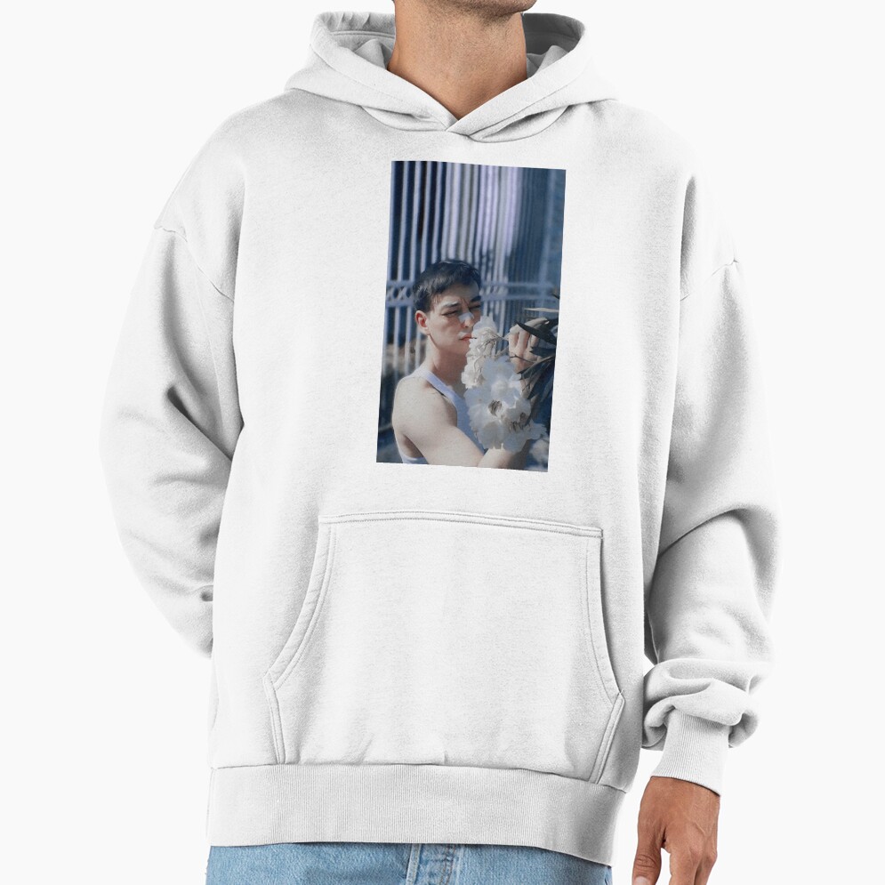 Joji White Flowers Hoodie - Image 2