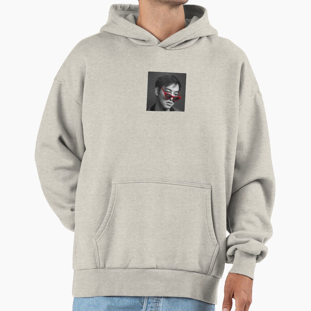 Joji Red Glasses Hoodie - Image 3