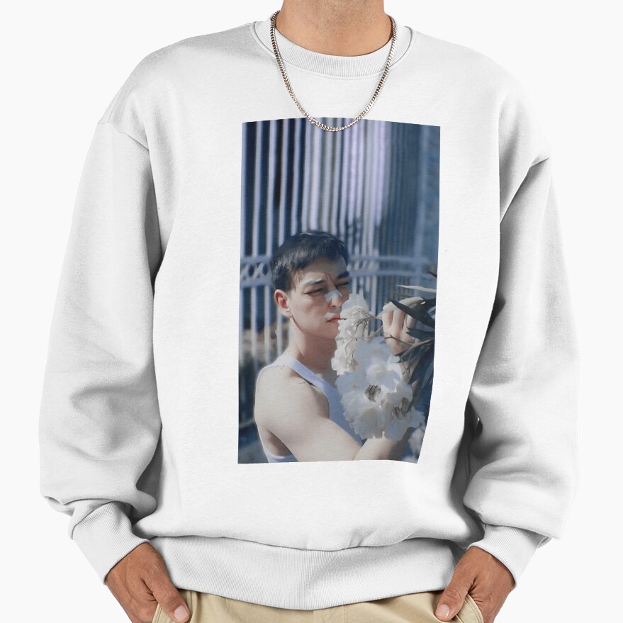 Joji White Flowers Sweatshirt - Image 2