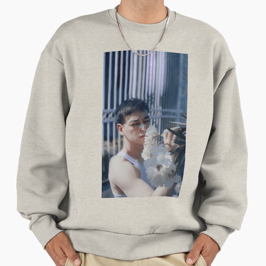 Joji White Flowers Sweatshirt - Image 3