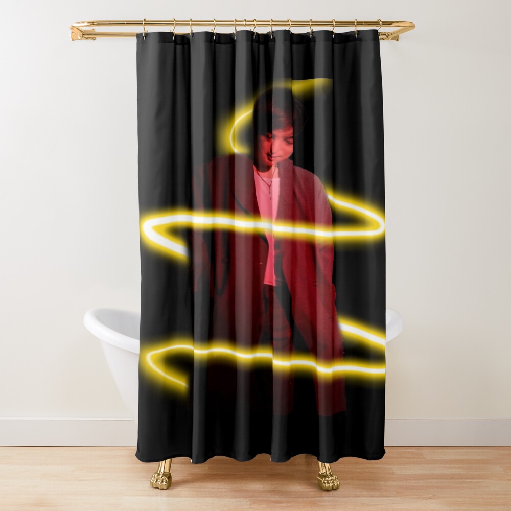 Joji Lights Graphic Shower Curtain