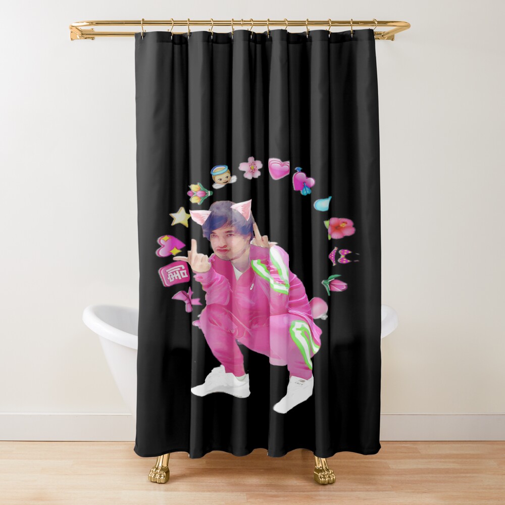 Joji Neko Chan Shower Curtain