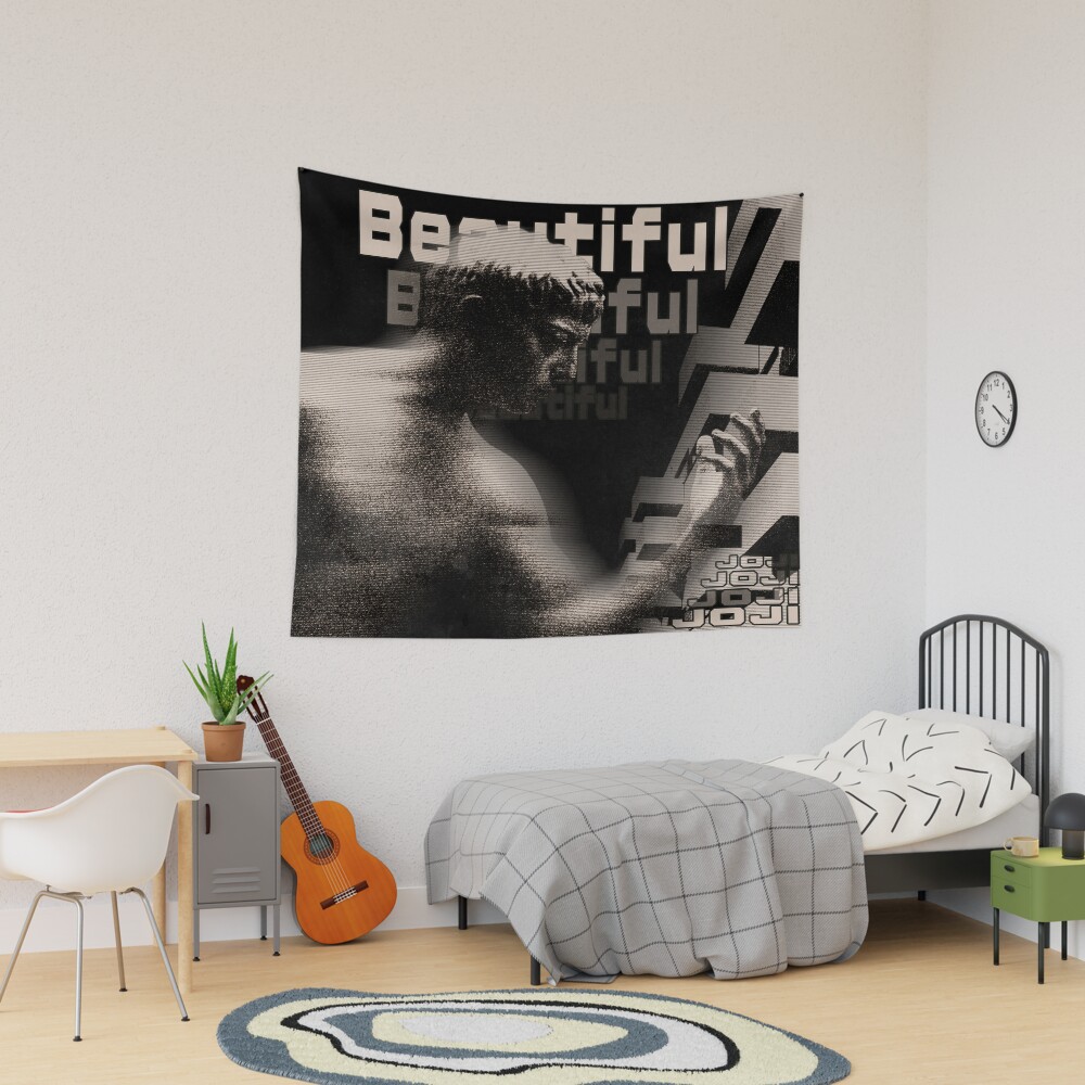 Joji Beautiful Album Cover Redesign Tapestry