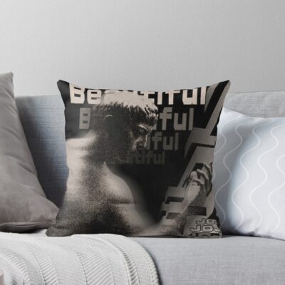 Joji Beautiful Album Cover Redesign Throw Pillow