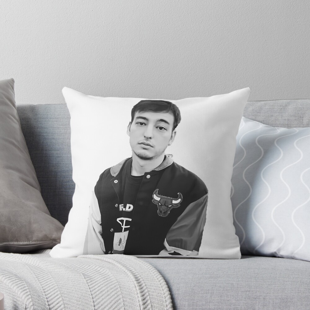 Joji Singer Moody Throw Pillow